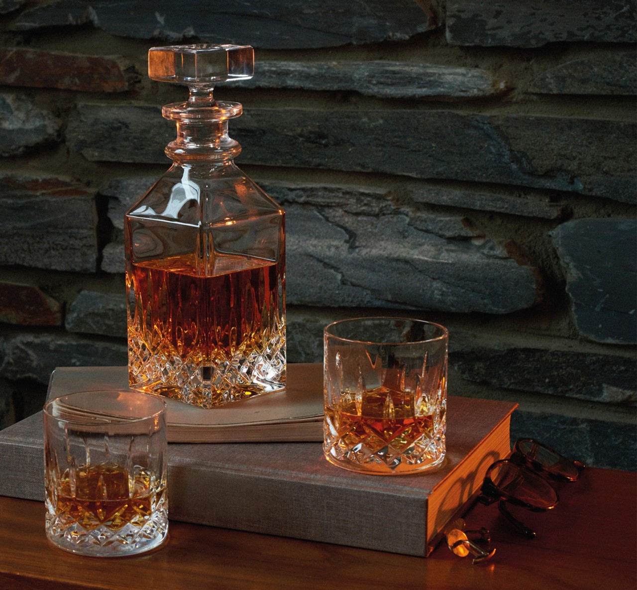 Galway Crystal Irish Crystal Brandy Decanter Set 6 Pieces Gifts Pub